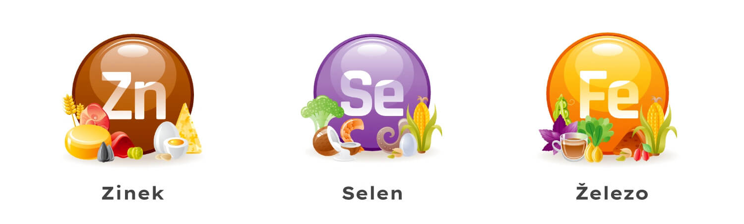 Díky selene, zinku a železu budou nehty pevné a nelámavé.